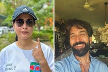 From Hina Khan To Nakuul Mehta, Television Celebrities Cast Their Vote In Mumbai