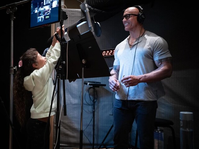 Dwayne Johnson Wraps Up Moana 2 Recording, Thanks Daughter For