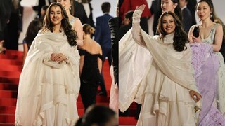 Sunanda Sharma's Anarkali Suit For Cannes Debut Has The Power To Fix Everything, See Pics - Vimarsana News