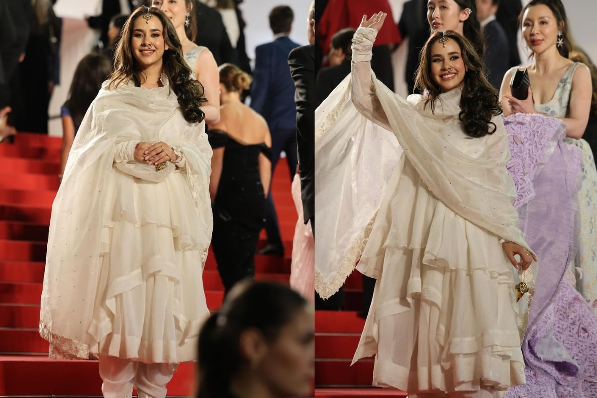 Sunanda Sharma’s Anarkali Suit For Cannes Debut Has The Power To Fix Everything, See Pics
