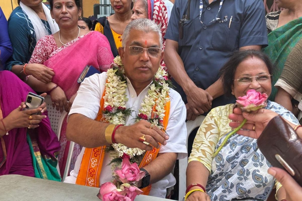 Scattered Incidents Of Violence Mar Fourth Phase Polling In Bengal, BJP Candidate Dilip Ghosh Heckled