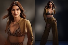 Kriti Sanon In Chequered Co-Ord Set Is When Geometry Meets Style