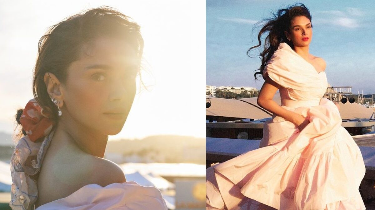 Nothing, Just Aditi Rao Hydari Is ‘Dreaming Like A Dream’ In A Blush Pink Gown