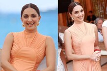 Kiara Advani Continues Her Romance With French Riviera, Stuns In Orange Open-Back Gown