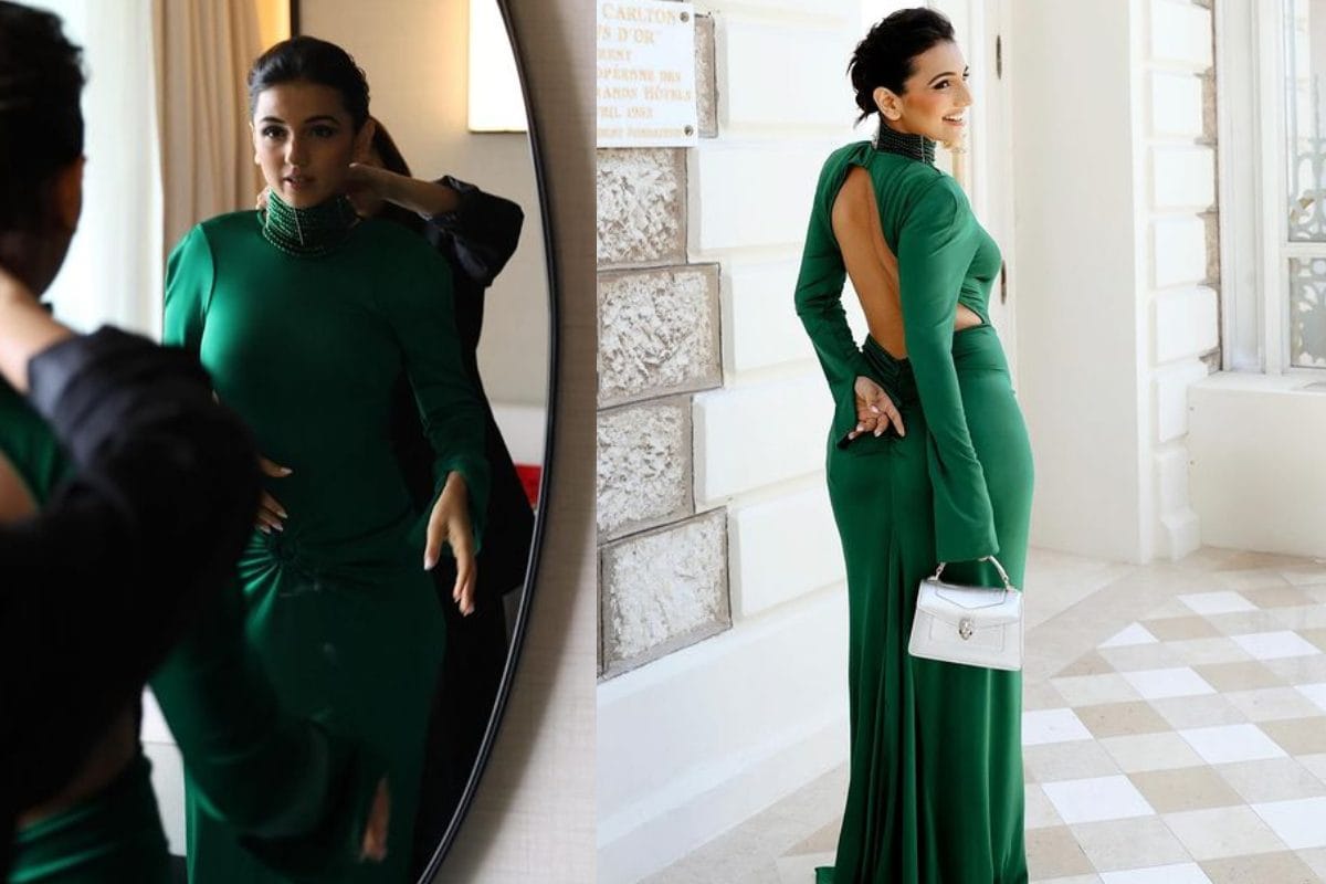 Masoom Minawala Is Cannes-Ready In Breathtaking Emerald Green Gown