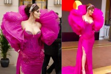 Urvashi Rautela Announces Her Arrival At Cannes 2024 In Pink Dress; See Latest Pictures