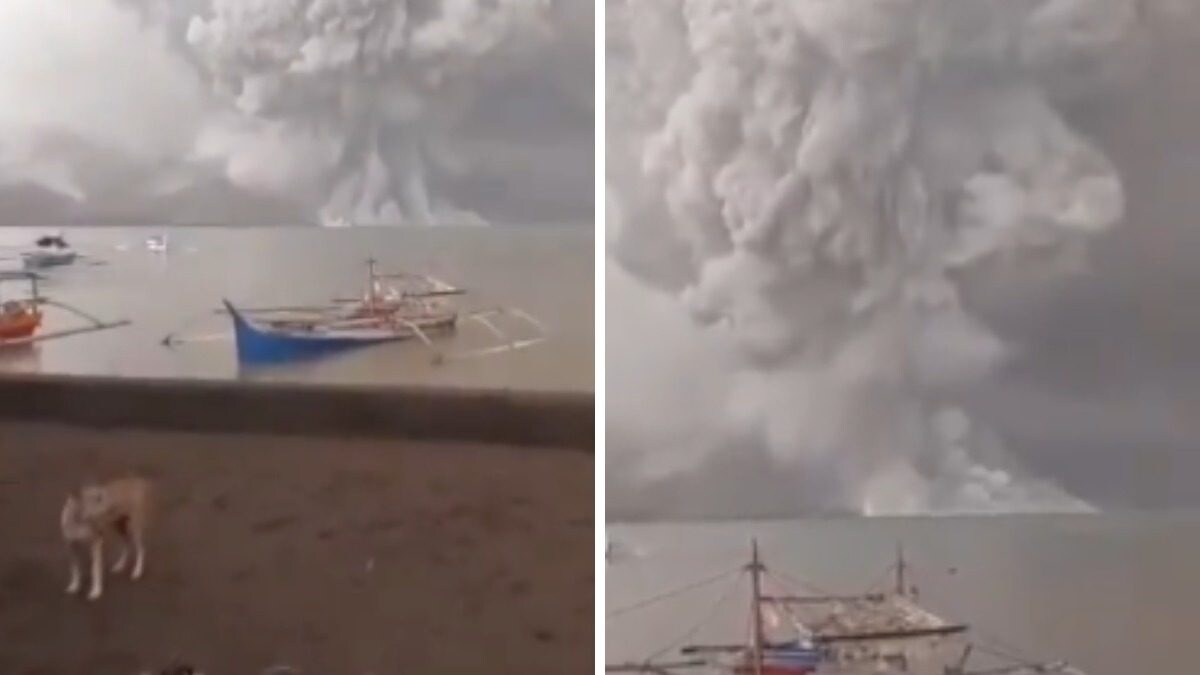 Video Of Indonesia’s Mount Ruang Volcano Eruption Is Breathtaking Yet Terrifying