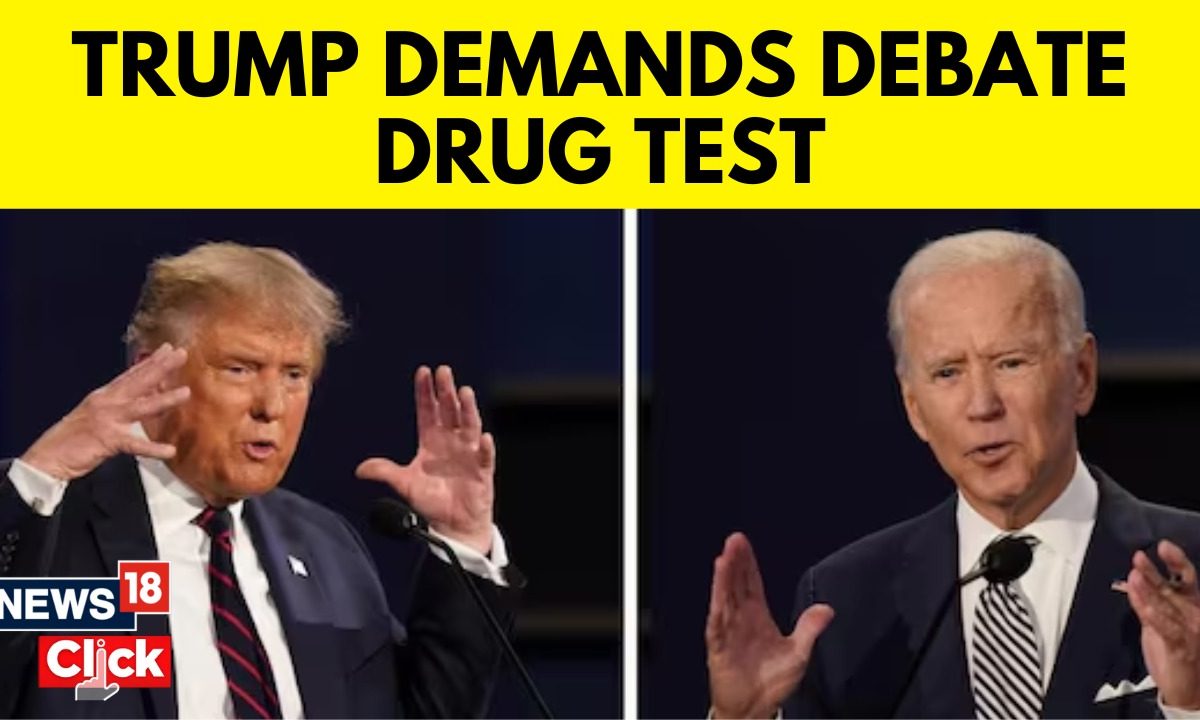 Trump Calls for Drug Take a look at For Biden Forward Of Presidential Debates – News18