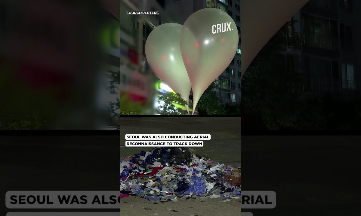 North Korea Sends 600 More Trash-Filled Balloons Into South Korea