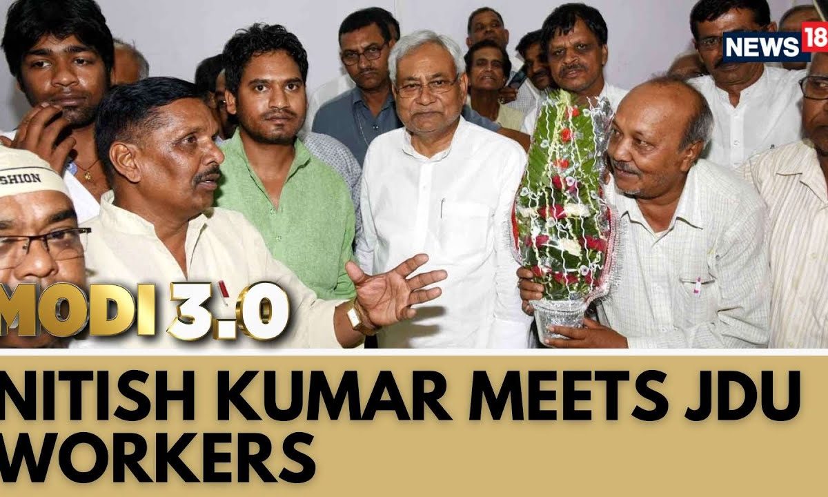 PM Oath Ceremony: Nitish Kumar Meets JDU Workers Ahead Of Modi's Swearing-In | Modi 3.0 | News18