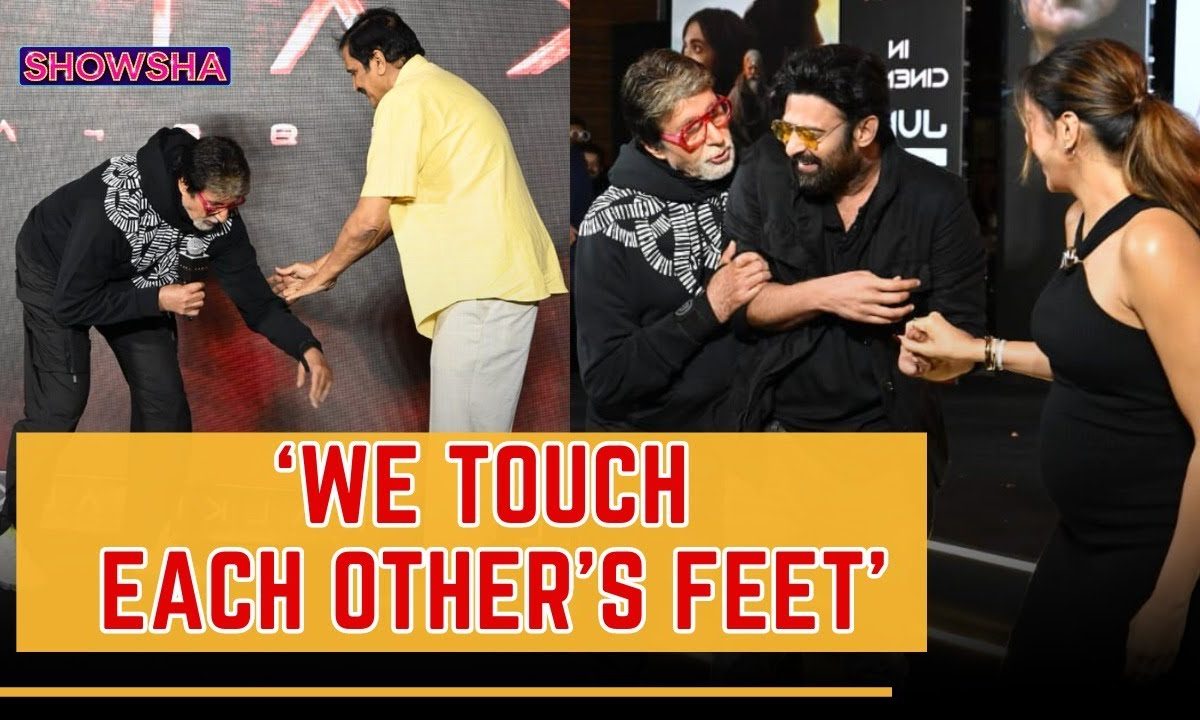 Amitabh Pulls Prabhas' leg, Deepika Pokes Fun At Her Baby Bump I Kalki 2898 AD Event I WATCH