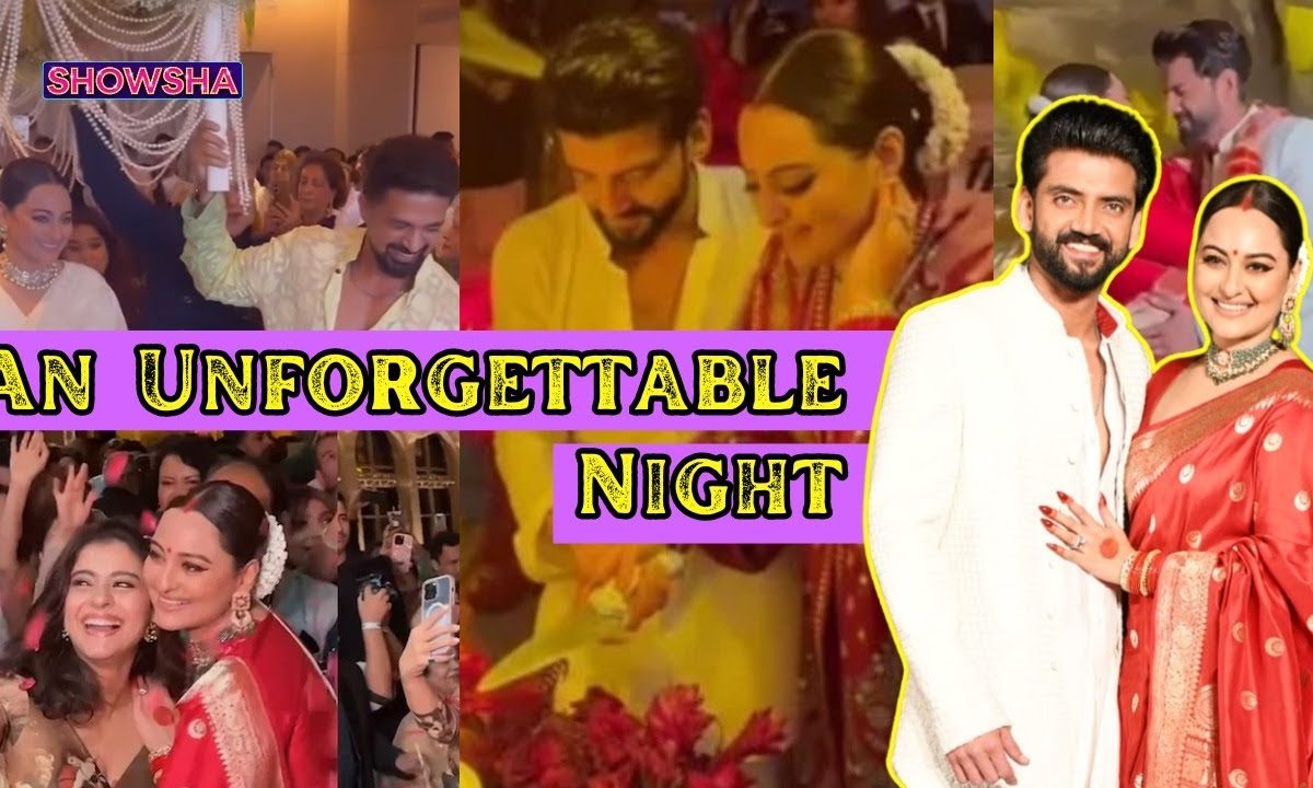 Sonakshi-Kajol Get Emotional, Honey Singh Performs, Bride-Groom Have First Dance: Reception Roundup