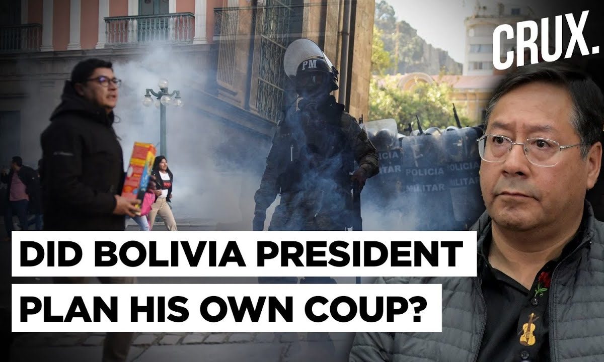 Soldiers Storm Bolivia Presidential Palace | Ex-Army Chief Claims ...