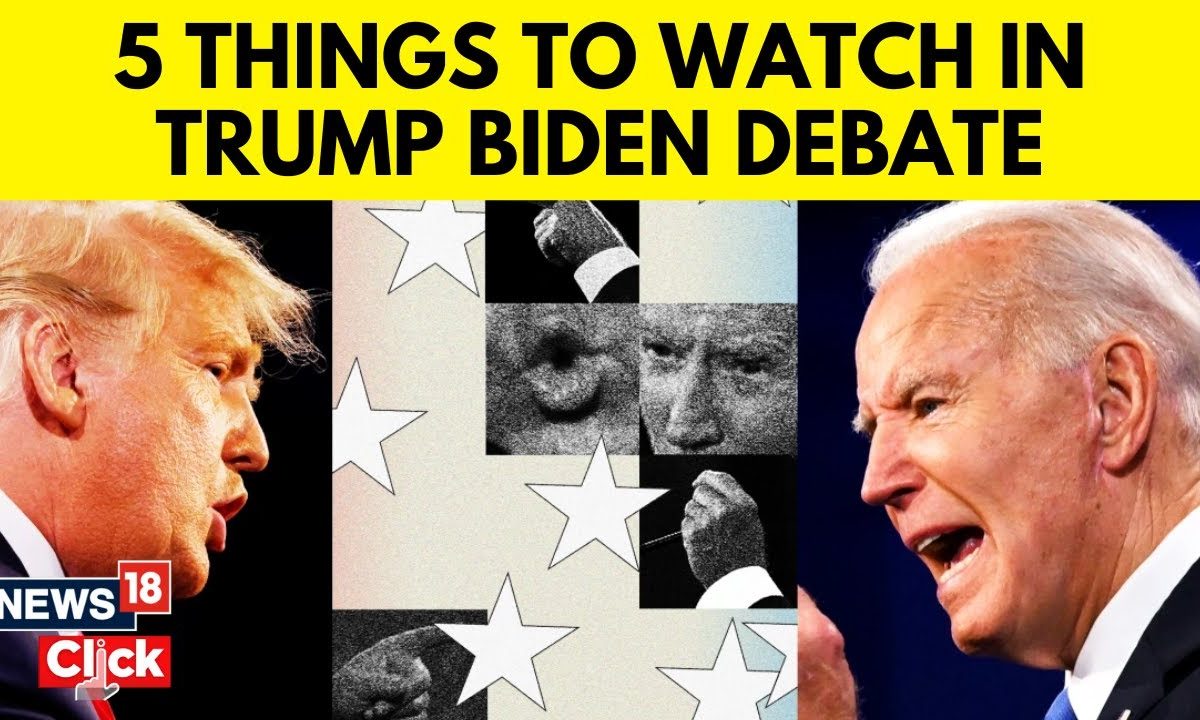 U.S Presidential Debate 2024 | Donald Trump Vs Joe Biden | Biden-Trump Debate Takes Shape | N18G – News18