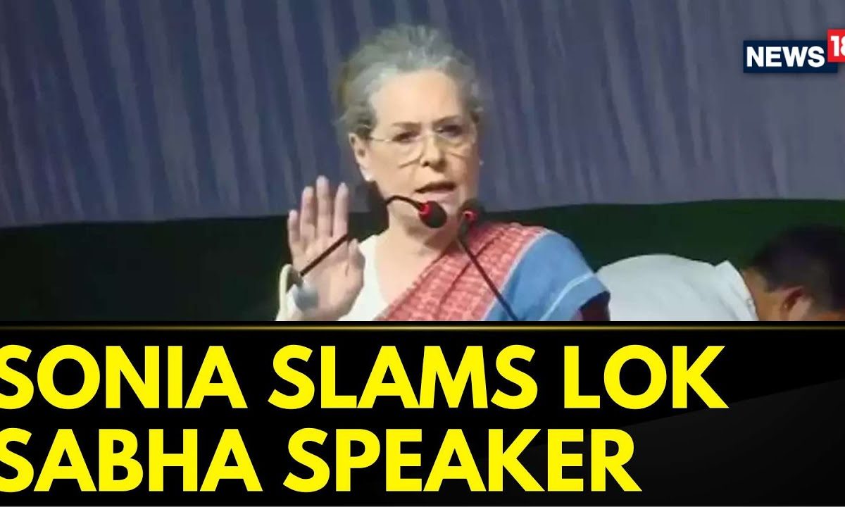 Political Showdown Over Emergency; Sonia Gandhi Hits Out At The Speaker | Lok Sabha | News18