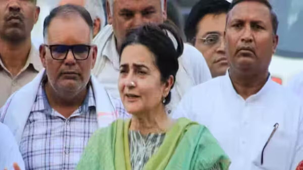 Haryana Congress MLA Kiran Choudhry, Daughter Quit Party; Likely To Join BJP