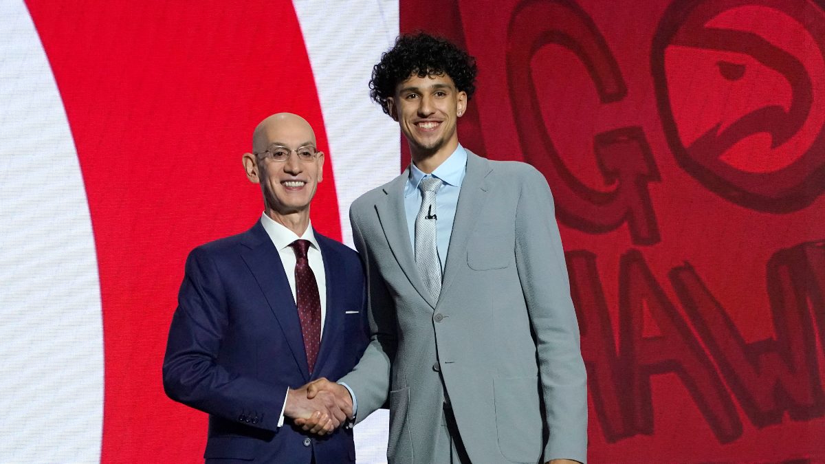 NBA Draft 2024: France's Zaccharie Risacher Selected as No.1 Pick by ...
