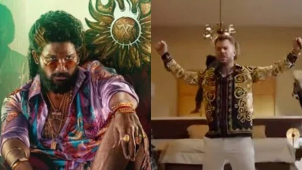 Allu Arjun Reacts As David Warner Channels His Inner 'Pushpa' In New ...