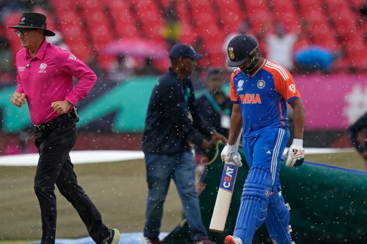 Ind Vs Eng Guyana Weather Live Updates T World Cup Semi Final Play Resumes A Players Take Field