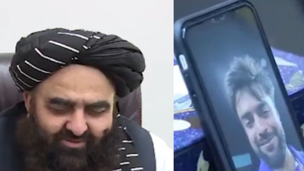 WATCH: Rashid Khan Receives Congratulatory Call From Taliban Foreign ...