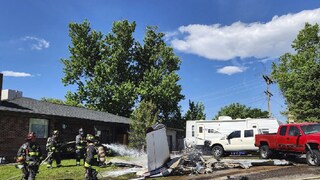 Plane Crashes In Front Yard Of Home In US' Denver, Four Hospitalised - Vimarsana News