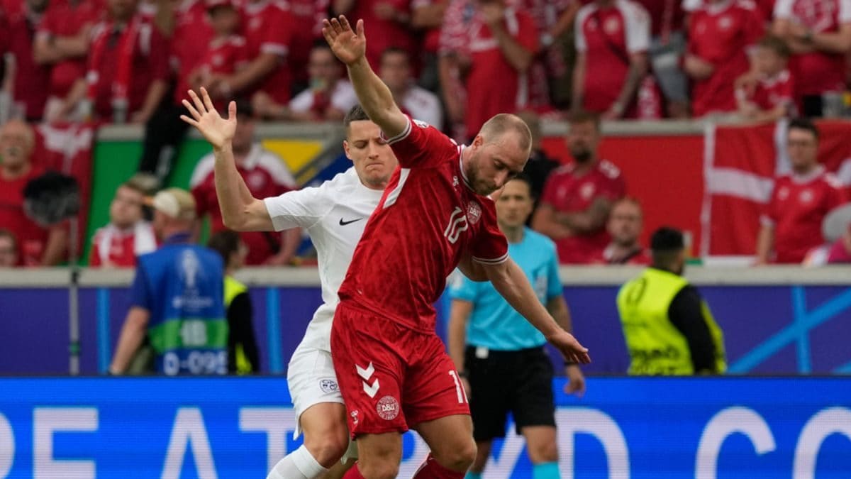 Denmark Draw Euro 2024, in Photos: Christian Eriksen Scores For Denmark And Slovenia ...