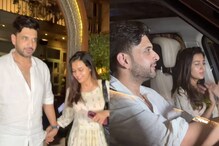Karan Kundrra And Tejasswi Prakash Hold Hands, Step Out For A Dinner Date In Town; Watch