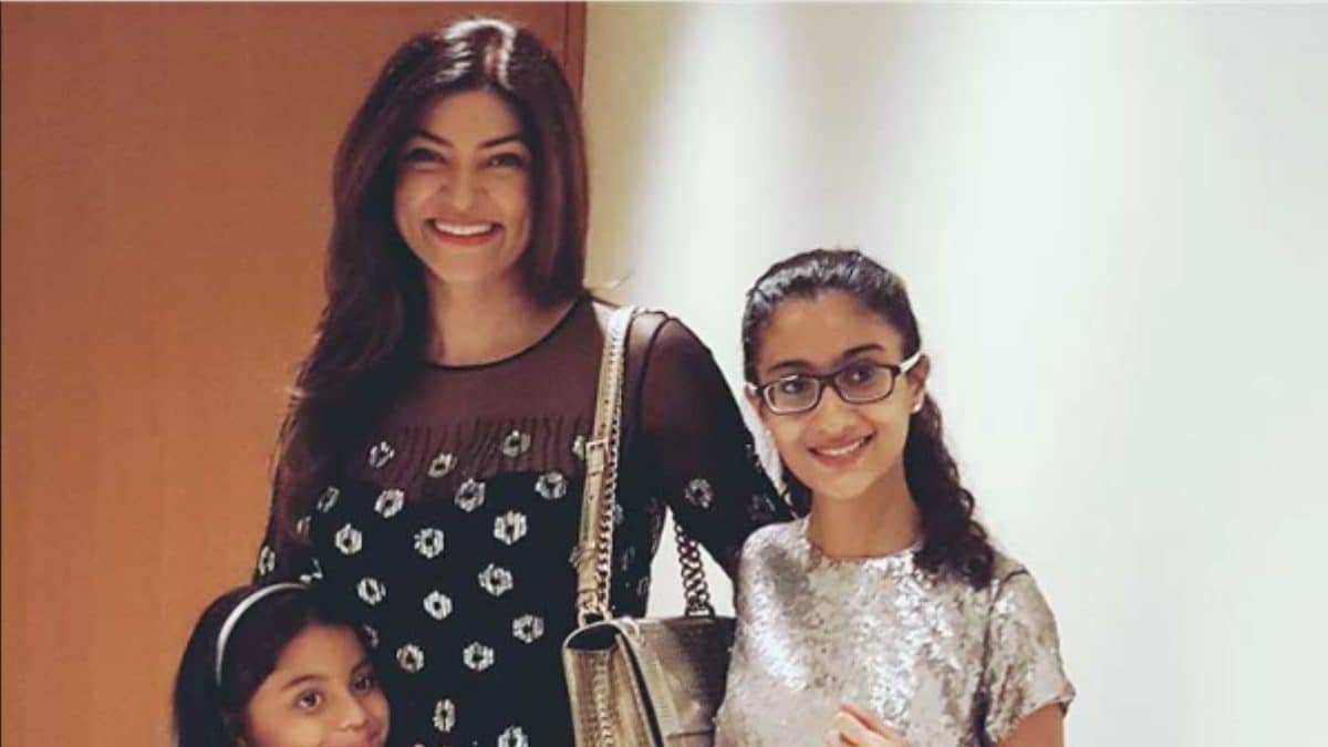 Sushmita Sen Is A Proud Single Parent To Her Kids Renee And Alisah ...