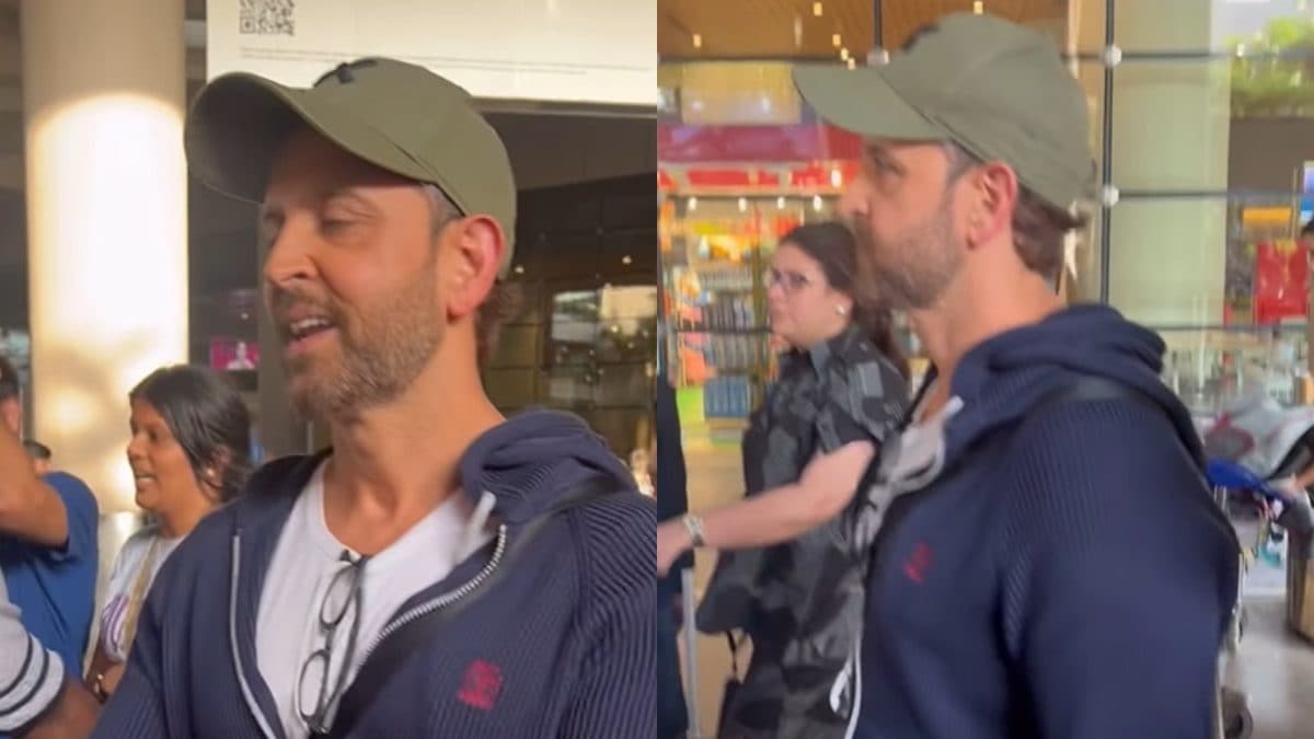 Hrithik Roshan Gets Angry At Paps At Airport, Asks Them ‘Dekho Kya Kar Rahe Ho’; Video Goes Viral