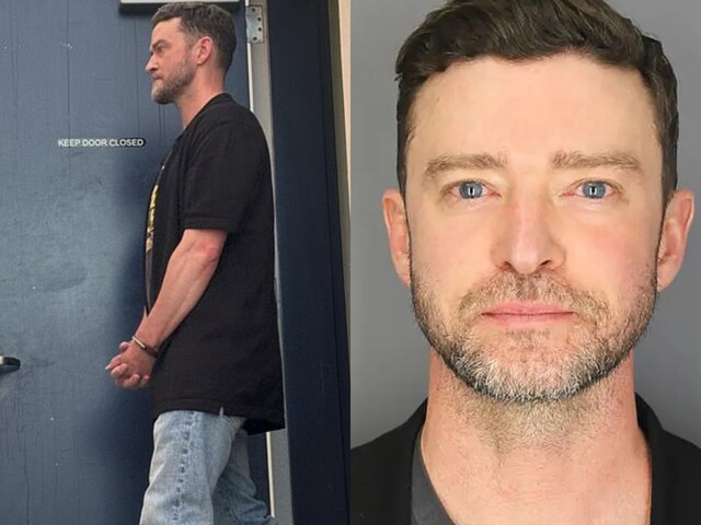 Justin Timberlake Seen Handcuffed, Poses For Mug Shot After DWI Arrest;  Photos Go Viral - News18