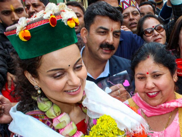 BJP MP-elect Kangana Ranaut. (PTI file photo)(