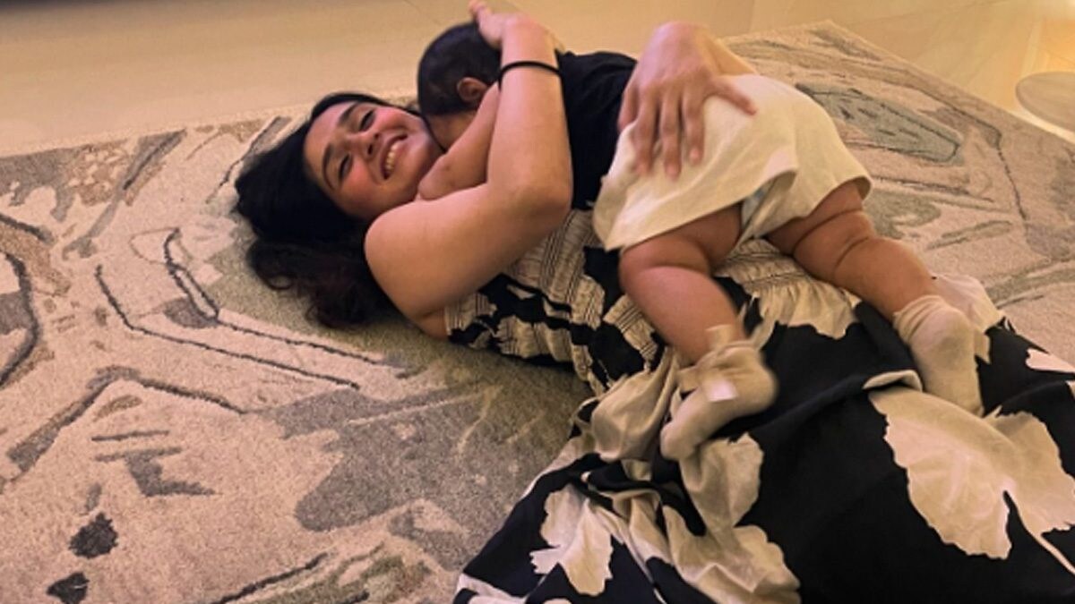 Pankhuri Awasthy And Gautam Rode Celebrate 11-Month of Their Twins Raditya And Radhya