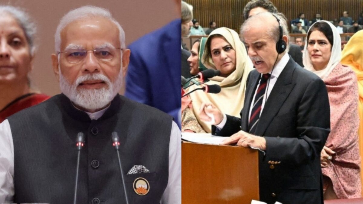 PM Modi Replies To Congratulatory Message By Pakistan's Shehbaz Sharif, Nawaz Talks Of 'Hope' In Big Outrea - News18