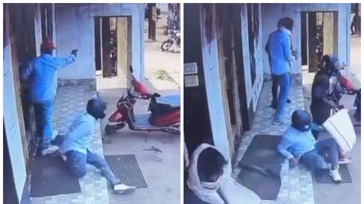 Video: Brave Bengal Cop Vs Masked Robbers In Gun Battle At Jewellery Shop & A Foiled Rs 4 Crore Heist