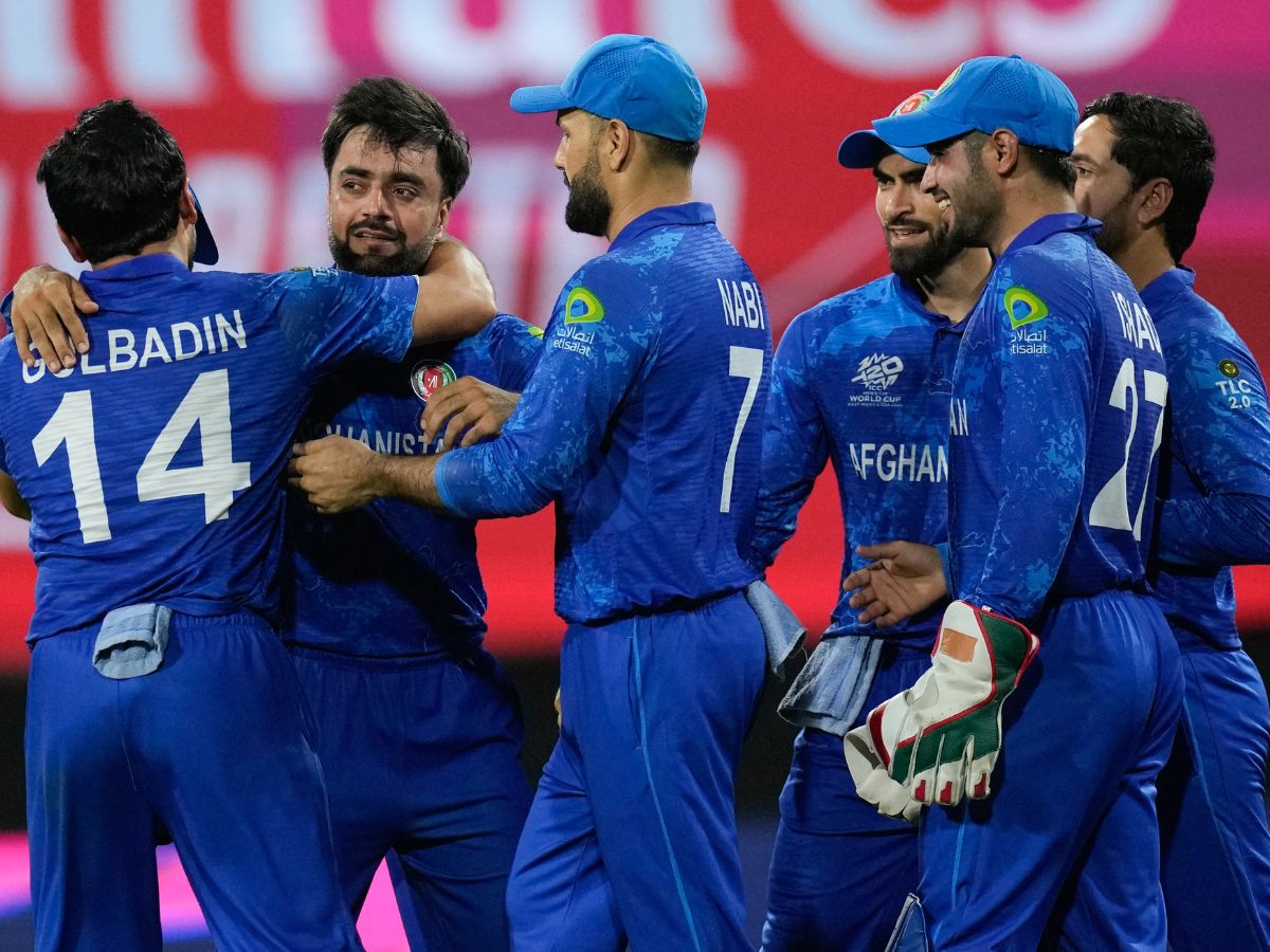 With Naveen-ul-Haq and skipper Rashid Khan's power-packed four-fors, Afghanistan stormed into their maiden World Cup semi-finals, defeating Bangladesh and in turn knocking out Australia. (AP) With Naveen-ul-Haq and skipper Rashid Khan's power-packed four-fors, Afghanistan stormed into their maiden World Cup semi-finals, defeating Bangladesh and in turn knocking out Australia. (AP)