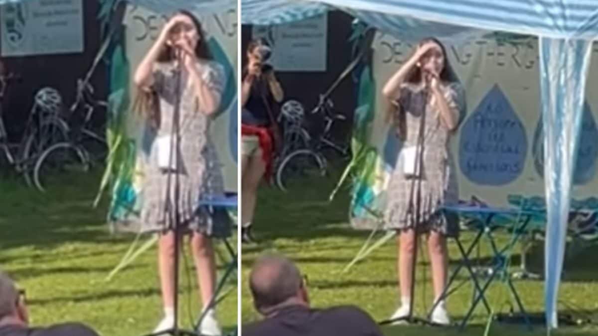 ‘Proud moment’: Video of Sahana Bajpaie’s student singing Rabindranath Tagore’s song goes viral