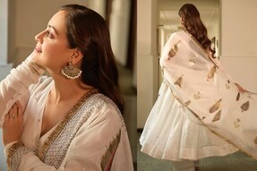 For Those Who Love Simplicity, Dia Mirza's Ethnic Look Is Noteworthy