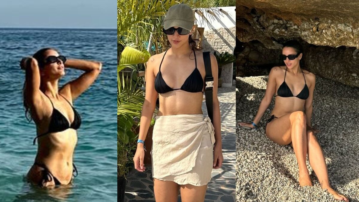 Triptii Dimri In Black Bikini Top And Wrap-Around Skirt Is Too Hot To Handle – News18