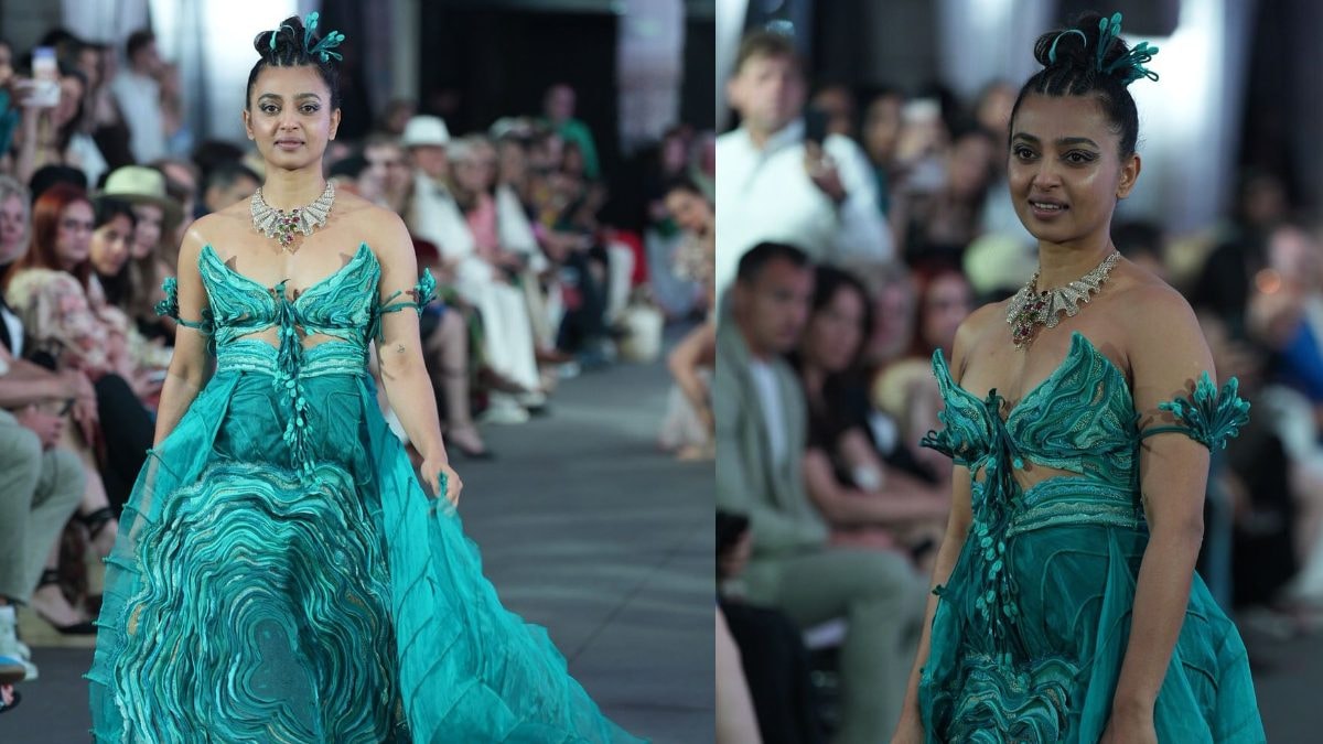Radhika Apte Turned Showstopper for Vaishali S at Paris Haute Couture Week
