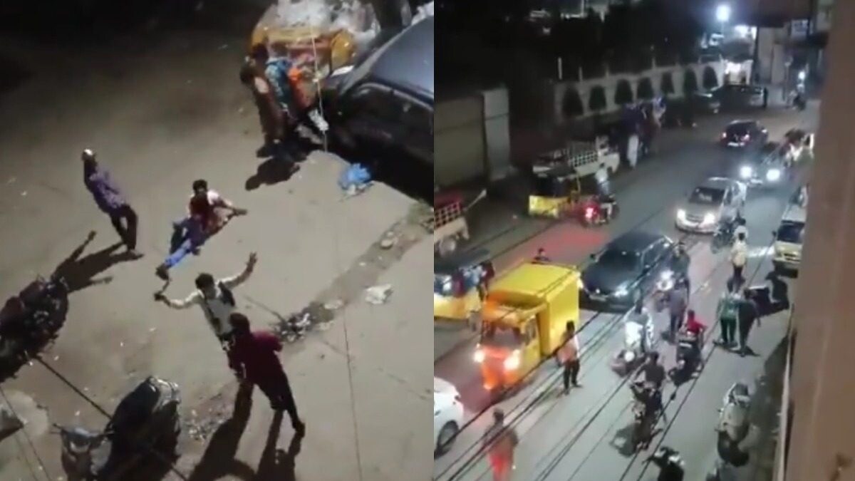 On Camera, Hyderabad Man Chased Down By Armed Group, Stabbed To Death On Busy Road – News18 On Camera, Hyderabad Man Chased Down By Armed Group, Stabbed To Death On Busy Road – News18