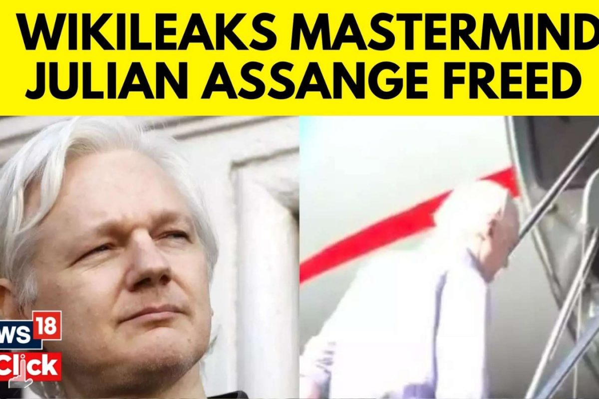 Julian Assange Freed From Uk Prison After He Strikes Plea Deal With Us News18