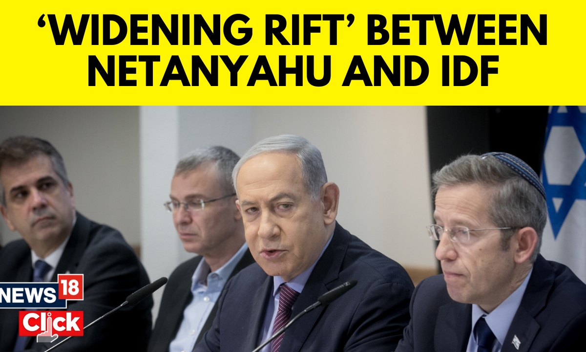 Rift between Netanyahu and Israeli military widens amid war – News18