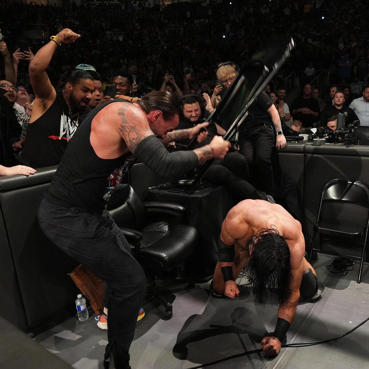 However, CM Punk screwed McIntyre at the WWE Money In the Bank 2024, costing him Money in the Bank cash-in. (Photo: WWE) However, CM Punk screwed McIntyre at the WWE Money In the Bank 2024, costing him Money in the Bank cash-in. (Photo: WWE)
