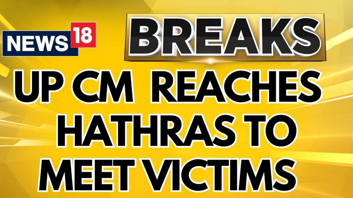 Hathras Stampede News | UP CM Yogi Reaches Hospital To Meet Victims ...