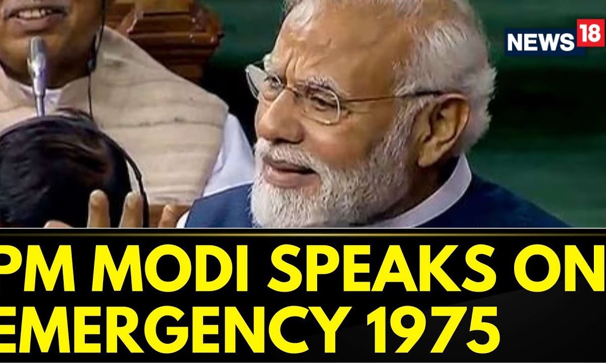 PM Modi: 'Constitution Was Bulldozed, Democracy Was Destroyed During Emergency' | PM Modi Speech 