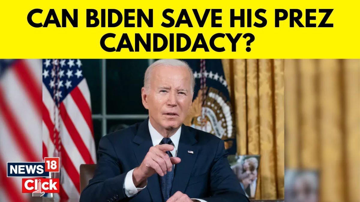 Can Joe Biden Be Replaced As Democratic Presidential Nominee? | English News | News18 | N18G - News18