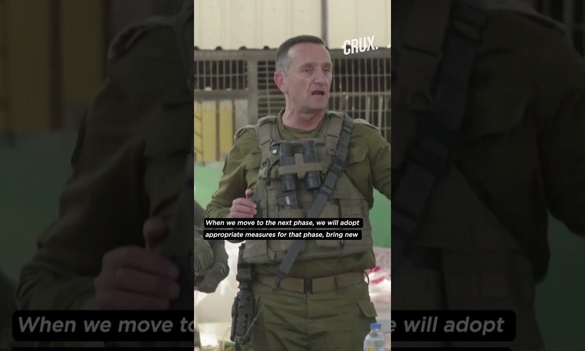 “It’s a Long Campaign…” | Israeli Army’s Chief Of Staff Visits Kerem Shalom