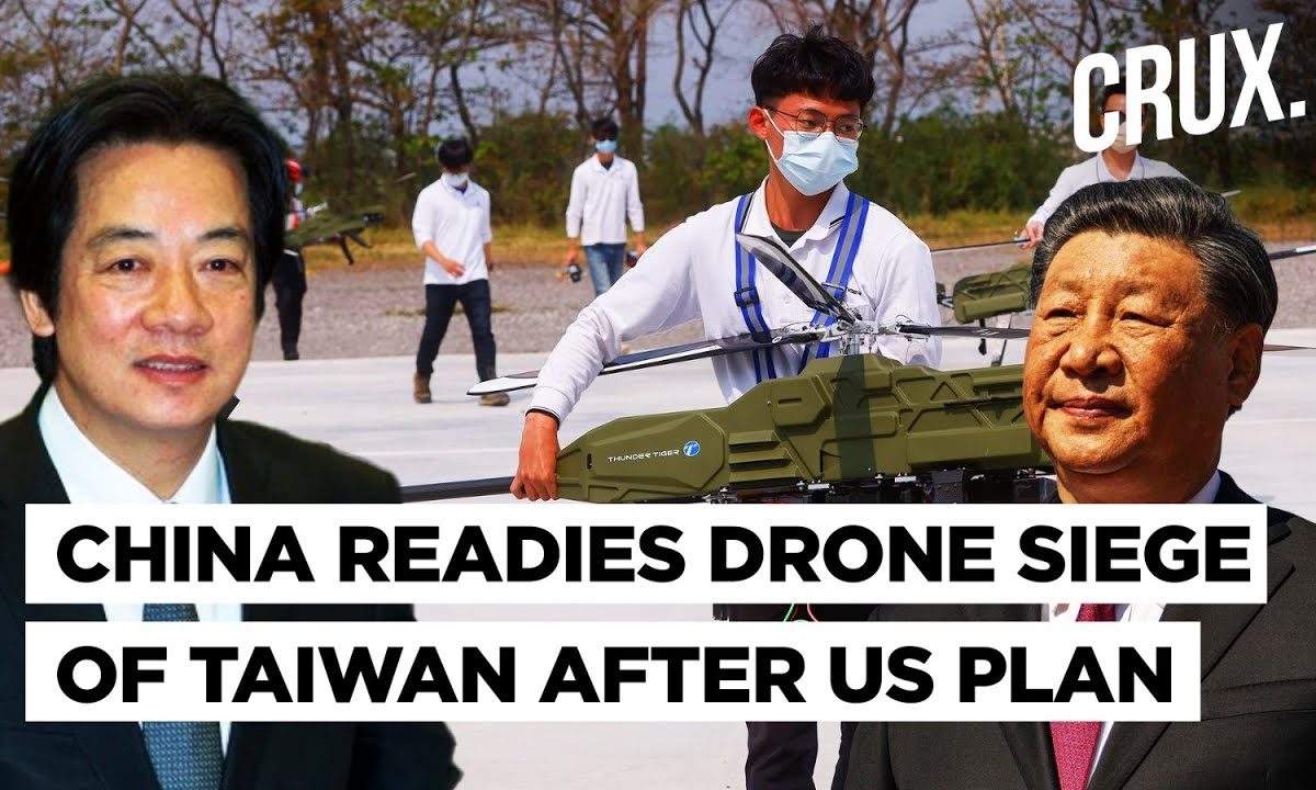 China's Military Studying Drone-Only Attack On Taiwan After US Unveils ...