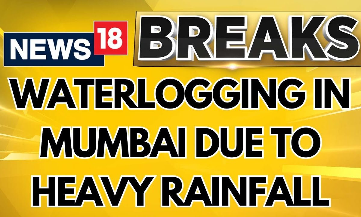 Mumbai News Heavy Rainfall Lashes Several Parts Of Mumbai City Waterlogged Due To Heavy