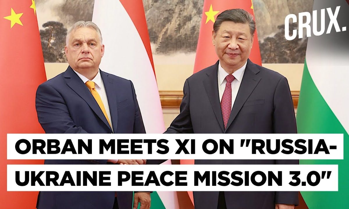 Orban Positions China As “Key Power” In Ukraine-Russia “Peace Mission”, Meets Xi In Beijing – News18